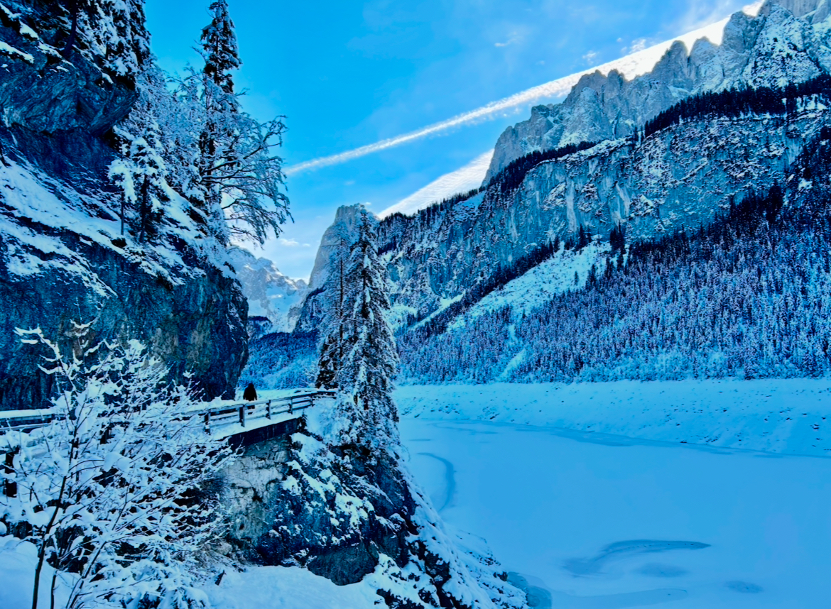 Zimní výlet ke Gosausee 