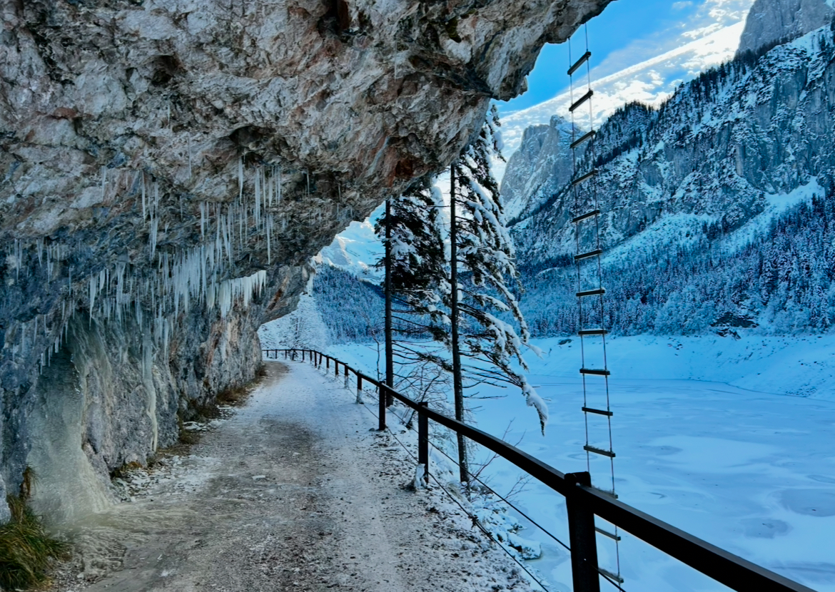 Zimní výlet ke Gosausee 