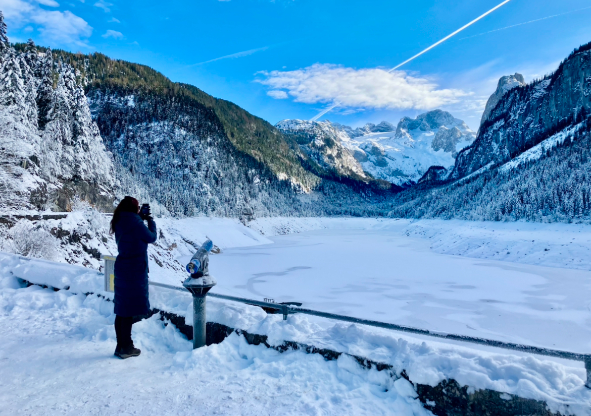 Zimní výlet ke Gosausee
