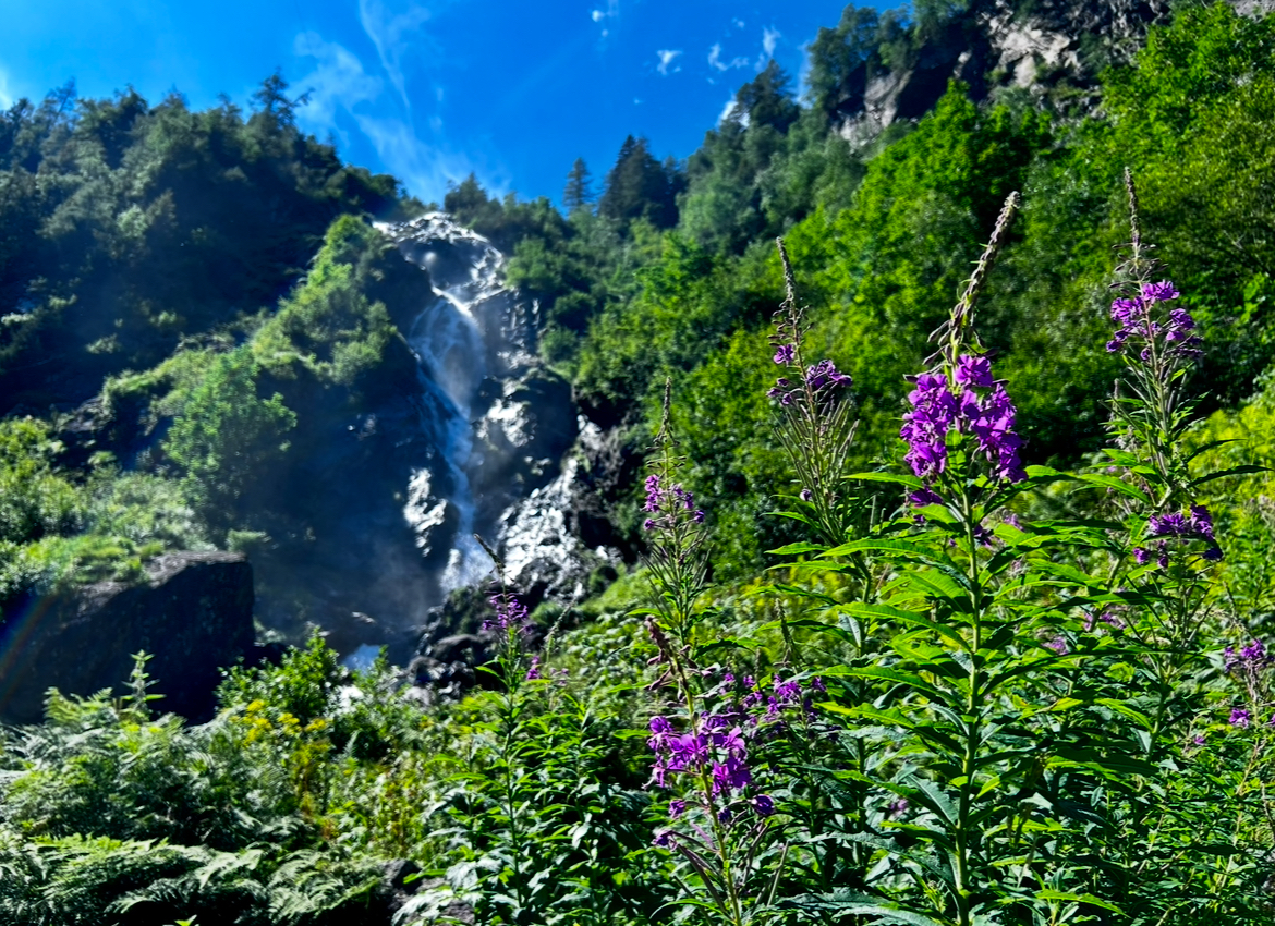 Tříjezerní stezka - Vodopád Bodensee