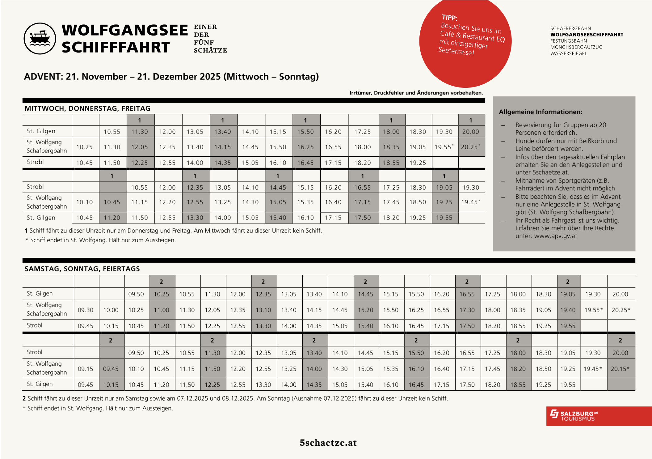 Advent at Wolfgangsee