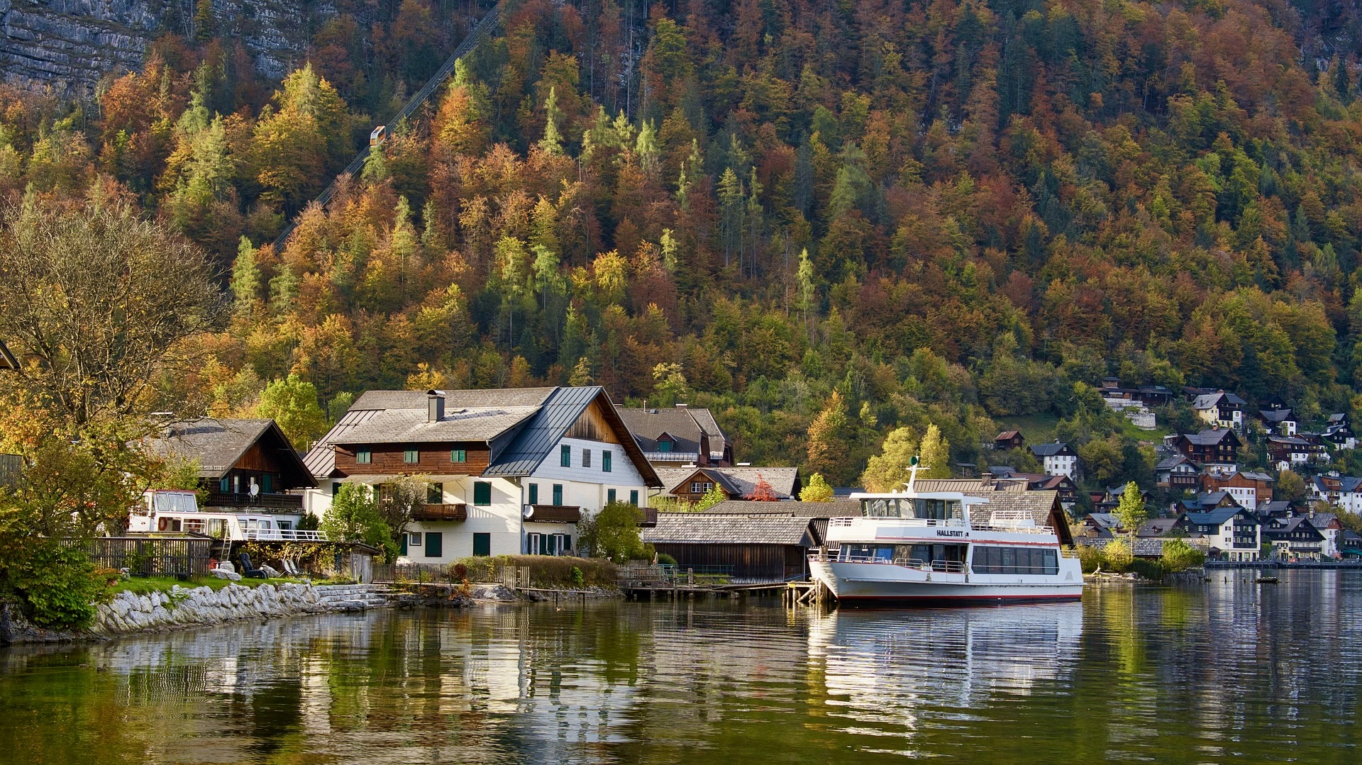 Hallstatt in autumn
