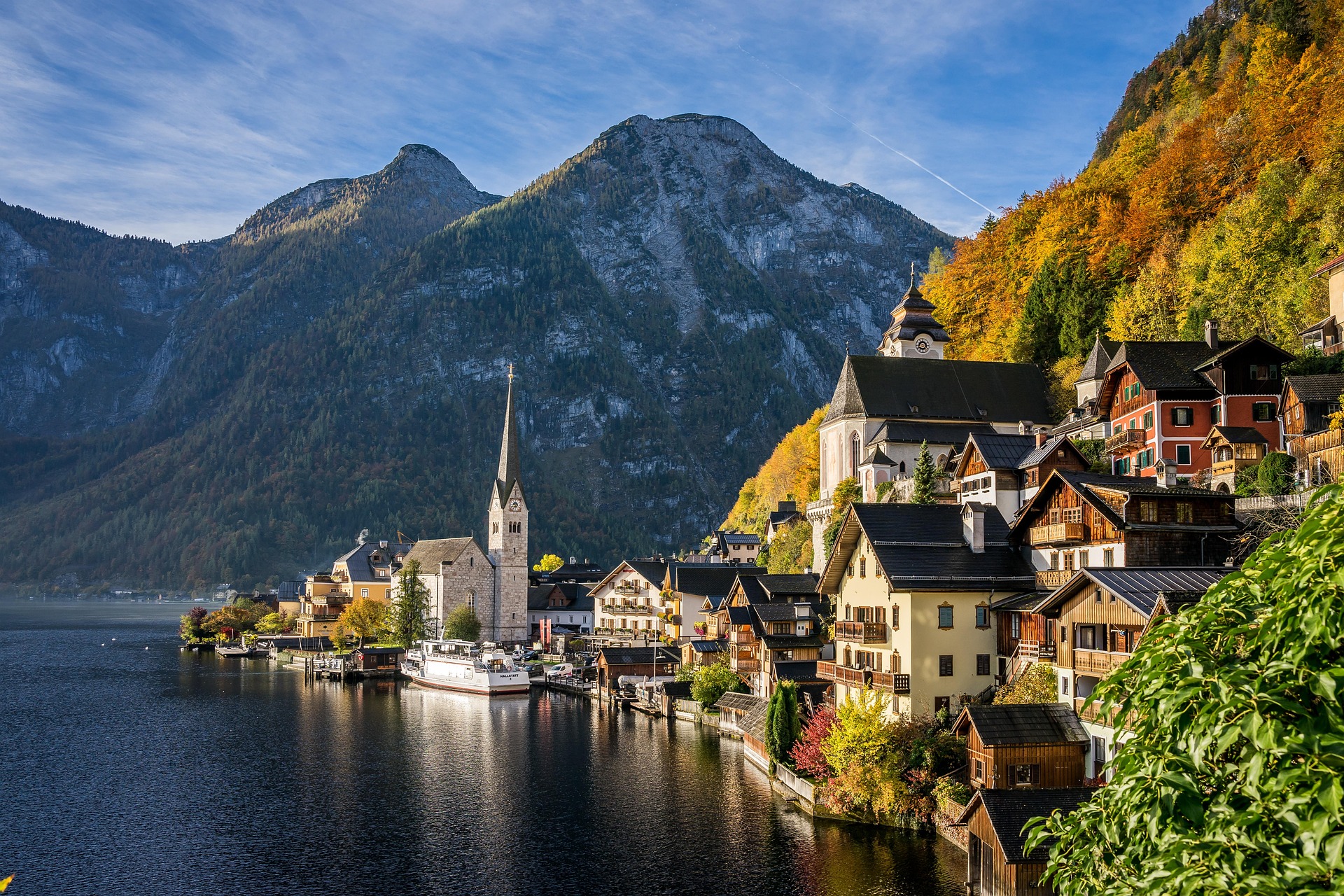 Hallstatt in autumn