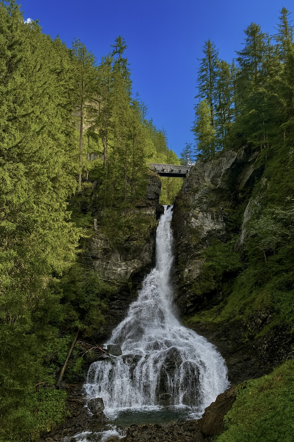 Vodopády Riesachfall cestou k Riesachsee