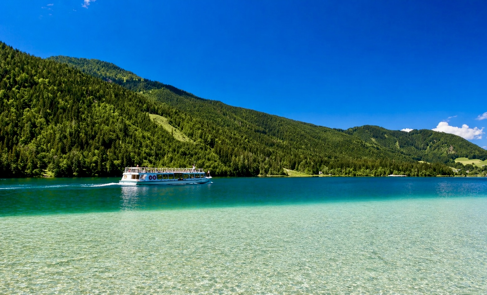 Jezero Weissensee Korutany
