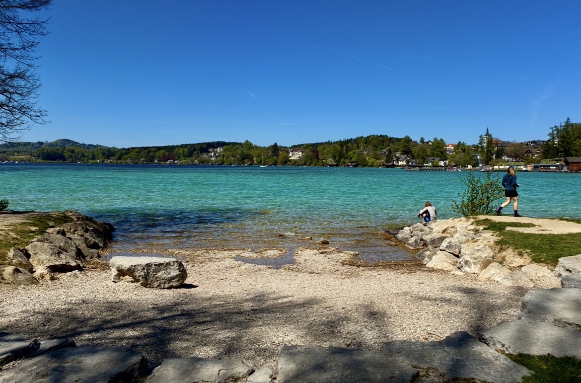 Pláže u Attersee