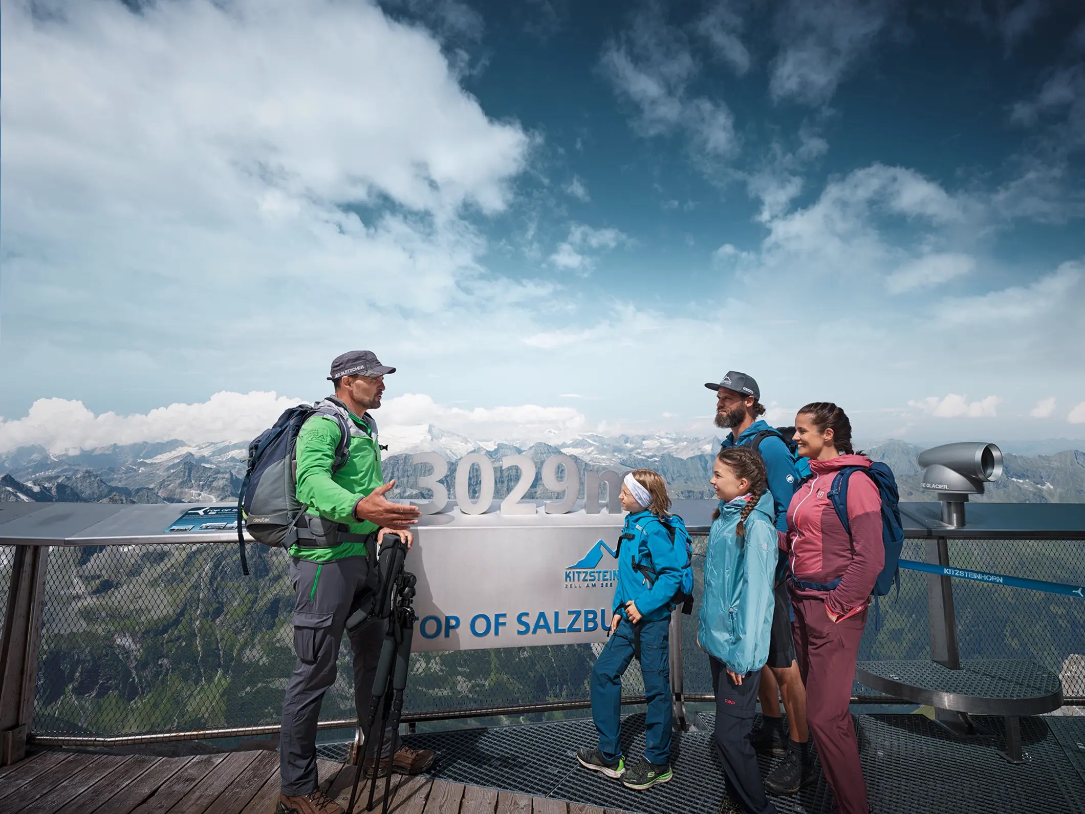 Kitzsteinhorn v létě